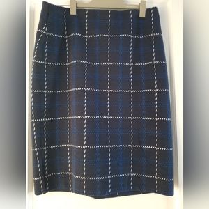 Ann Taylor Womens Print Skirt Medium